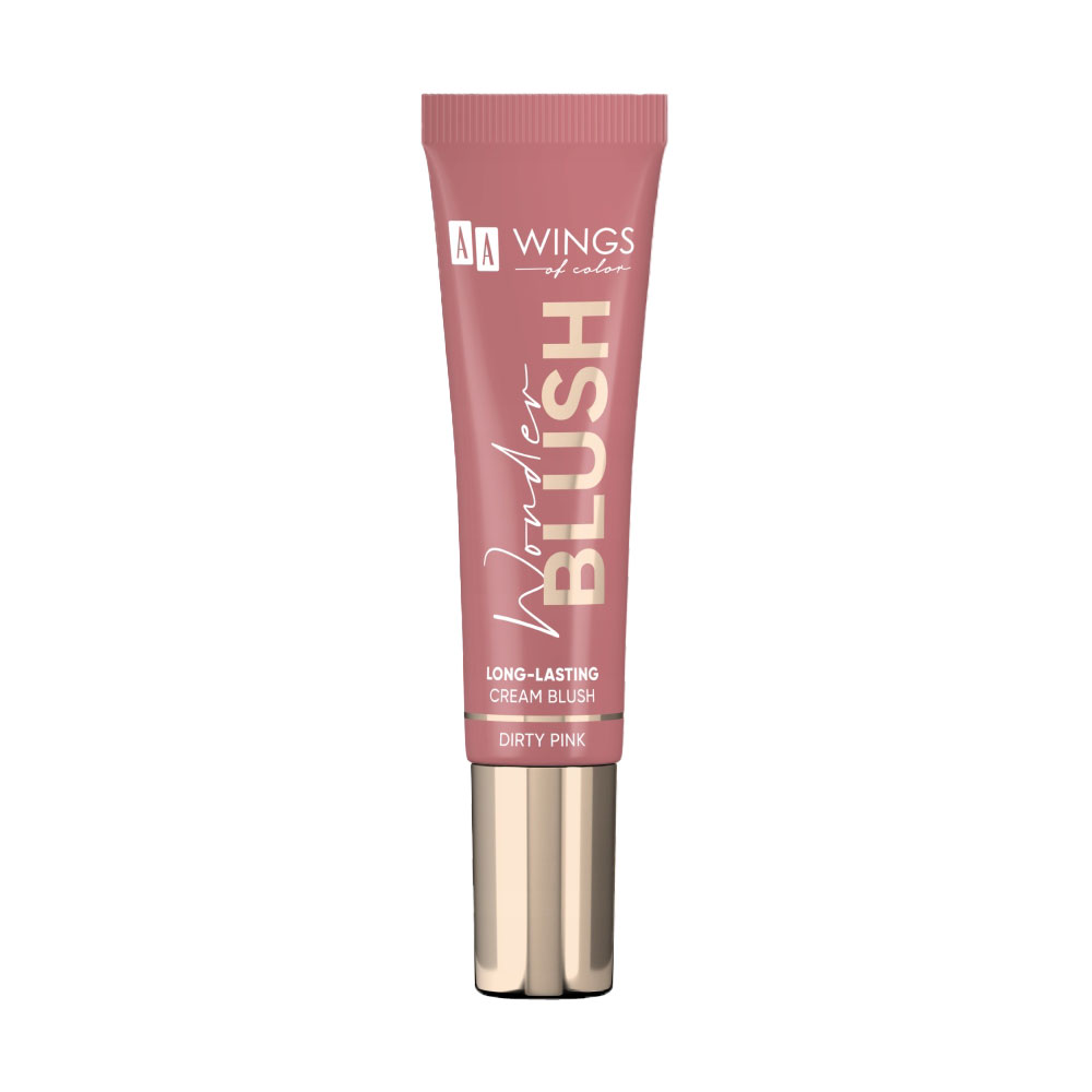 Рідкі рум'яна для обличчя AA Wings of Color Wonder Blush Long-Lasting Cream Blush 02 Dirty Pink, 15 мл
